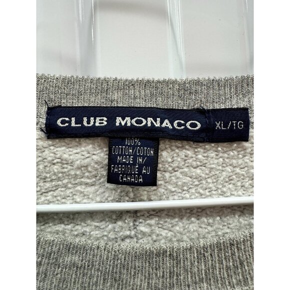 Vintage Club Monaco 90s Sweatshirt, CMX Sport Crewneck, Size XL, Made in Canada - Picture 3 of 4